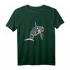 Orca Motiv Wale Schwertwal Design T-Shirt mit Rückenflosse  Maritimes Tiermotiv für Meerestier-Fans
