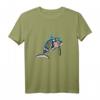 Orca Motiv Wale Schwertwal Design T-Shirt mit Rückenflosse  Maritimes Tiermotiv für Meerestier-Fans