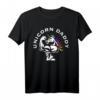 Muskel-Einhorn Daddy T-Shirt  Lustiges Geschenk für Väter zum Vatertag & Weihnachten, perfekt für Einhornliebhaber und Fitness-Enthusiasten