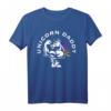 Muskel-Einhorn Daddy T-Shirt  Lustiges Geschenk für Väter zum Vatertag & Weihnachten, perfekt für Einhornliebhaber und Fitness-Enthusiasten