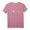 Franzbrötchen EKG Hamburg Souvenir T-Shirt  Regionales Geschenk für Hamburger & Norddeutschland Fans mit Herzschlag-Design