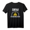 Lokführer T-Shirt mit SIFA! Zwangsbremsung  Originelles Design für Lokomotivführer & Triebfahrzeugführer