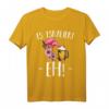 Es Eskaliert Eh Flamingo Bier T-Shirt  Lustiges Partyshirt für Bier- und Partyfans, perfekt für Fasching, Oktoberfest & Geburtstagsgeschenke