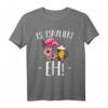 Es Eskaliert Eh Flamingo Bier T-Shirt  Lustiges Partyshirt für Bier- und Partyfans, perfekt für Fasching, Oktoberfest & Geburtstagsgeschenke