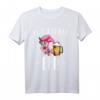 Es Eskaliert Eh Flamingo Bier T-Shirt  Lustiges Partyshirt für Bier- und Partyfans, perfekt für Fasching, Oktoberfest & Geburtstagsgeschenke