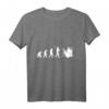 Evolution Schlagzeug T-Shirt  Perfektes Geschenk für Drummer, Musiker & Musikliebhaber zu Weihnachten, Geburtstag oder Halloween
