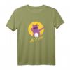 Poker Katze mit Sonnenbrille geht all-in T-Shirt  Perfektes Geschenk für Pokerfans, Katzenliebhaber und Retro-Design Liebhaber