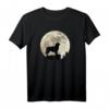 Aussie T-Shirt Hundebesitzer Vollmond Australian Shepherd - Perfekt für Hundeliebhaber, Züchter & als Geschenk