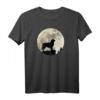 Aussie T-Shirt Hundebesitzer Vollmond Australian Shepherd - Perfekt für Hundeliebhaber, Züchter & als Geschenk