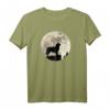 Aussie T-Shirt Hundebesitzer Vollmond Australian Shepherd - Perfekt für Hundeliebhaber, Züchter & als Geschenk
