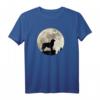 Aussie T-Shirt Hundebesitzer Vollmond Australian Shepherd - Perfekt für Hundeliebhaber, Züchter & als Geschenk