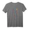Farbige Gitarren Cooles Musiker Geschenk Fun T-Shirt  Perfekt für Gitarristen, Musikliebhaber & Geburtstage