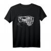 Alfa Car Drivers Stilvolles Oldtimer-Kühlergrill T-Shirt  Italienische Automobil-Mode für Autofans mit Stil