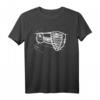 Alfa Car Drivers Stilvolles Oldtimer-Kühlergrill T-Shirt  Italienische Automobil-Mode für Autofans mit Stil