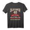 Lustiges Oldtimer 40 Jahre Geburtstag Birthday T-Shirt  Perfektes Geschenk für den HapBunny, lustiges Design für Geburtstagskinder