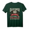 Lustiges Oldtimer 40 Jahre Geburtstag Birthday T-Shirt  Perfektes Geschenk für den HapBunny, lustiges Design für Geburtstagskinder