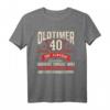 Lustiges Oldtimer 40 Jahre Geburtstag Birthday T-Shirt  Perfektes Geschenk für den HapBunny, lustiges Design für Geburtstagskinder