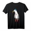 Möwe Meer Küste Kapitän Ostsee Nordsee Lustiges Geschenk T-Shirt für Meer- und Küstenliebhaber