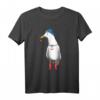 Möwe Meer Küste Kapitän Ostsee Nordsee Lustiges Geschenk T-Shirt für Meer- und Küstenliebhaber