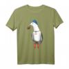 Möwe Meer Küste Kapitän Ostsee Nordsee Lustiges Geschenk T-Shirt für Meer- und Küstenliebhaber
