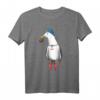 Möwe Meer Küste Kapitän Ostsee Nordsee Lustiges Geschenk T-Shirt für Meer- und Küstenliebhaber