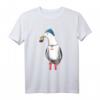 Möwe Meer Küste Kapitän Ostsee Nordsee Lustiges Geschenk T-Shirt für Meer- und Küstenliebhaber