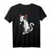 Katzen Kätzchen Katzenliebhaber Mädchen Damen T-Shirt  Süßes Geschenk zum Geburtstag, Weihnachten & Ostern für Katzenfans
