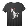 Katzen Kätzchen Katzenliebhaber Mädchen Damen T-Shirt  Süßes Geschenk zum Geburtstag, Weihnachten & Ostern für Katzenfans