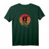 West Coast Swing Sunset Design T-Shirt  Perfektes Geschenk für Tänzer, Lehrer & Swingmusik Fans bei Festivals & Turnieren