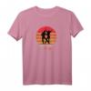 West Coast Swing Sunset Design T-Shirt  Perfektes Geschenk für Tänzer, Lehrer & Swingmusik Fans bei Festivals & Turnieren