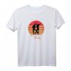 West Coast Swing Sunset Design T-Shirt  Perfektes Geschenk für Tänzer, Lehrer & Swingmusik Fans bei Festivals & Turnieren