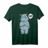 Nilpferd Nö Hippo Kinder Damen Mädchen T-Shirt - Süßes Nilpferd-Design, Perfekt als Geburtstags- und Weihnachtsgeschenk für Nilpferd-Fans