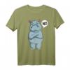 Nilpferd Nö Hippo Kinder Damen Mädchen T-Shirt - Süßes Nilpferd-Design, Perfekt als Geburtstags- und Weihnachtsgeschenk für Nilpferd-Fans