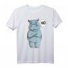 Nilpferd Nö Hippo Kinder Damen Mädchen T-Shirt - Süßes Nilpferd-Design, Perfekt als Geburtstags- und Weihnachtsgeschenk für Nilpferd-Fans
