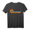 LGBTQ Love Is Love Gay Pride Regenbogen Flagge Vintage T-Shirt  Unterstütze Gleichheit, Liebe und Akzeptanz bei Pride Paraden und Pride Month