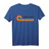 LGBTQ Love Is Love Gay Pride Regenbogen Flagge Vintage T-Shirt  Unterstütze Gleichheit, Liebe und Akzeptanz bei Pride Paraden und Pride Month