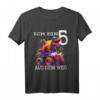 Kinder Jungen Geburtstag T-Shirt mit Dino und Monstertruck - Ich bin 5 Jahre, tolles Geschenk zum Kindergeburtstag