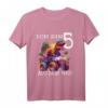 Kinder Jungen Geburtstag T-Shirt mit Dino und Monstertruck - Ich bin 5 Jahre, tolles Geschenk zum Kindergeburtstag