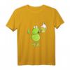 Lustiges Frosch T-Shirt mit Bier - Comic Style Tiermotiv für Damen & Herren, Perfekt als Geschenk zu Weihnachten & Geburtstag