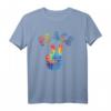 Tie-Dye Peace Zeichen T-Shirt mit Victory Symbol  Buntes Hippie-Design für Festival, Party & Internationalen Tag des Friedens