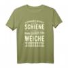 Eisenbahner Witz Lokführer Zugführer T-Shirt  Lustiges Bahn Beruf Spruch für Bahnmitarbeiter und Bahnfahrer als Geschenkidee