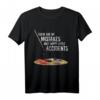 There Are No Mistakes Only Happy Little Accidents - Bob Ross Geschenk T-Shirt für Künstler, Maler und Kunstliebhaber