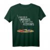 There Are No Mistakes Only Happy Little Accidents - Bob Ross Geschenk T-Shirt für Künstler, Maler und Kunstliebhaber