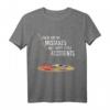 There Are No Mistakes Only Happy Little Accidents - Bob Ross Geschenk T-Shirt für Künstler, Maler und Kunstliebhaber