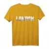 Vintage London Skyline T-Shirt  Souvenir & Geschenk aus England, UK, klassisch geschnitten
