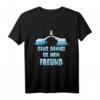 Winter Eis Pinguin sagt ganz dünnes Eis Mein Freund Scholle T-Shirt  Lustiges Spruchshirt für Geburtstag, Weihnachten & Freunde