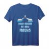 Winter Eis Pinguin sagt ganz dünnes Eis Mein Freund Scholle T-Shirt  Lustiges Spruchshirt für Geburtstag, Weihnachten & Freunde
