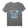 Winter Eis Pinguin sagt ganz dünnes Eis Mein Freund Scholle T-Shirt  Lustiges Spruchshirt für Geburtstag, Weihnachten & Freunde