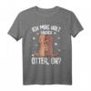 Ich mag halt Otter Seeotter Kinder Mädchen Damen T-Shirt - Lustiges Otter Design als Geschenk für Tierliebhaber zu Weihnachten & Geburtstag