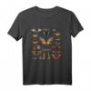 Set aus Schmetterling Entomologe Wissenschaft, Geist Tier T-Shirt  Buntes Design für Schmetterlingssammler & Naturfreunde